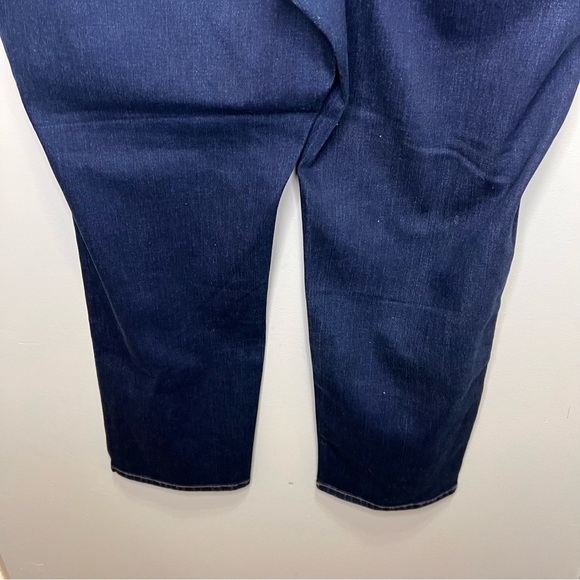 Old Navy Power Straight Leg Jeans Dark Wash Size 22 - Picture 6 of 9